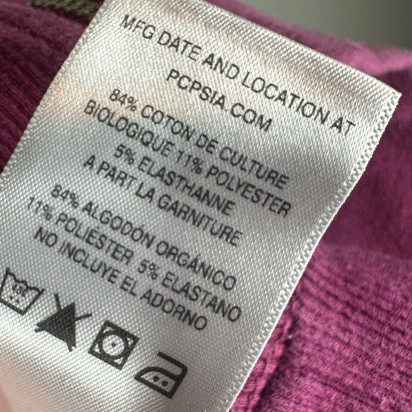 PATAGONIA Women's Medium Mid-Weight Full Zip Pastel Pink Hoody Sweatshirt - Picture 8 of 10